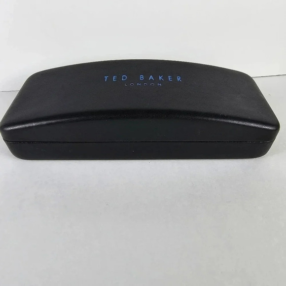Ted Baker London black hard shell eyeglass/sunglass case - Picture 2 of 6